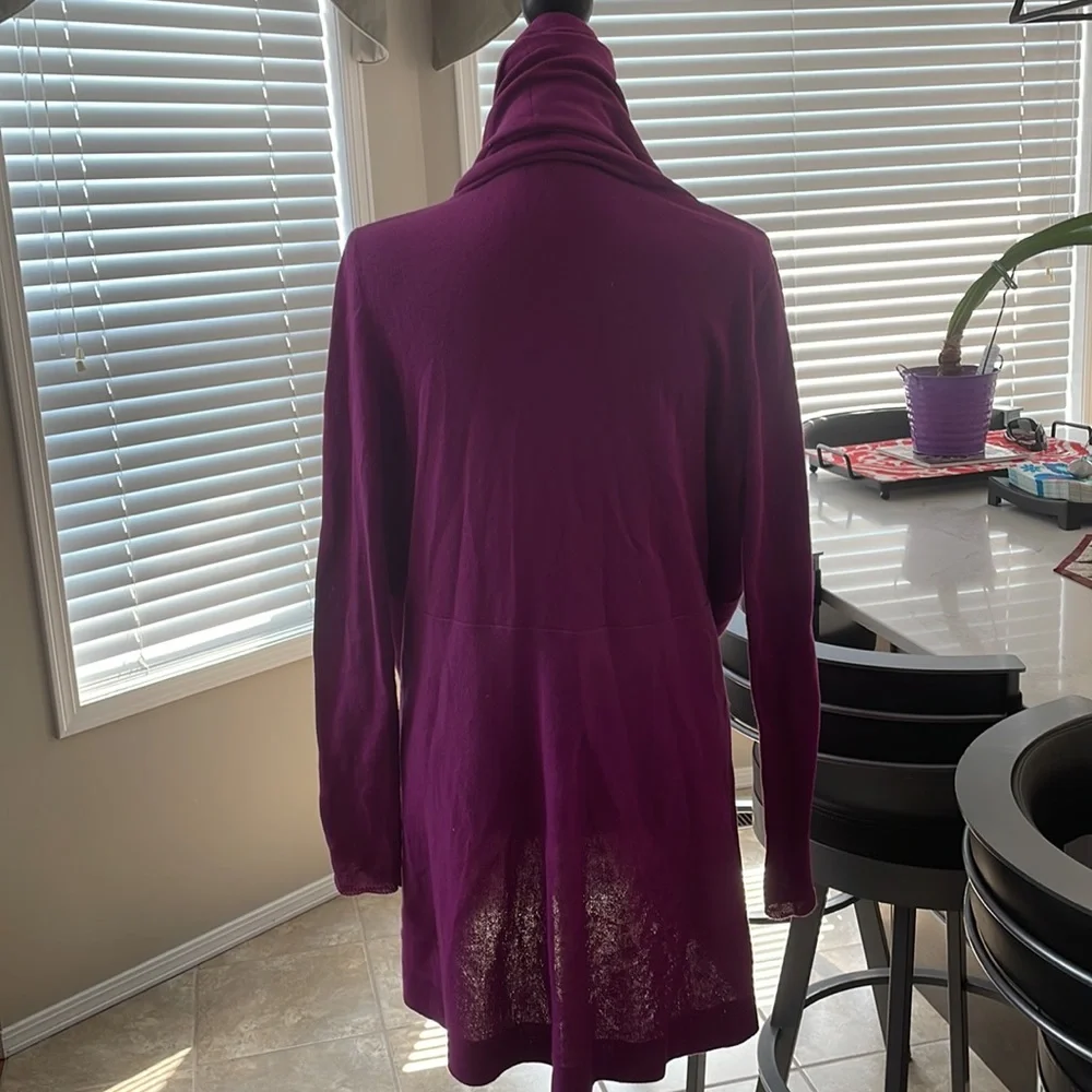 🌸🌸HOST PICK  🌸🌸 Indigenous size small purple essential knit cardigan - Picture 3 of 11